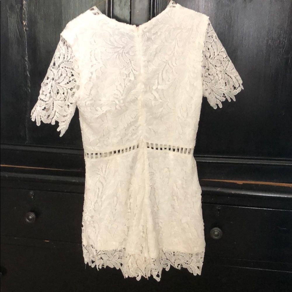 White ROMPER - Picture 2 of 2